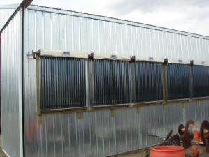 commercal solar heating