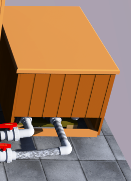 cedar enclosure