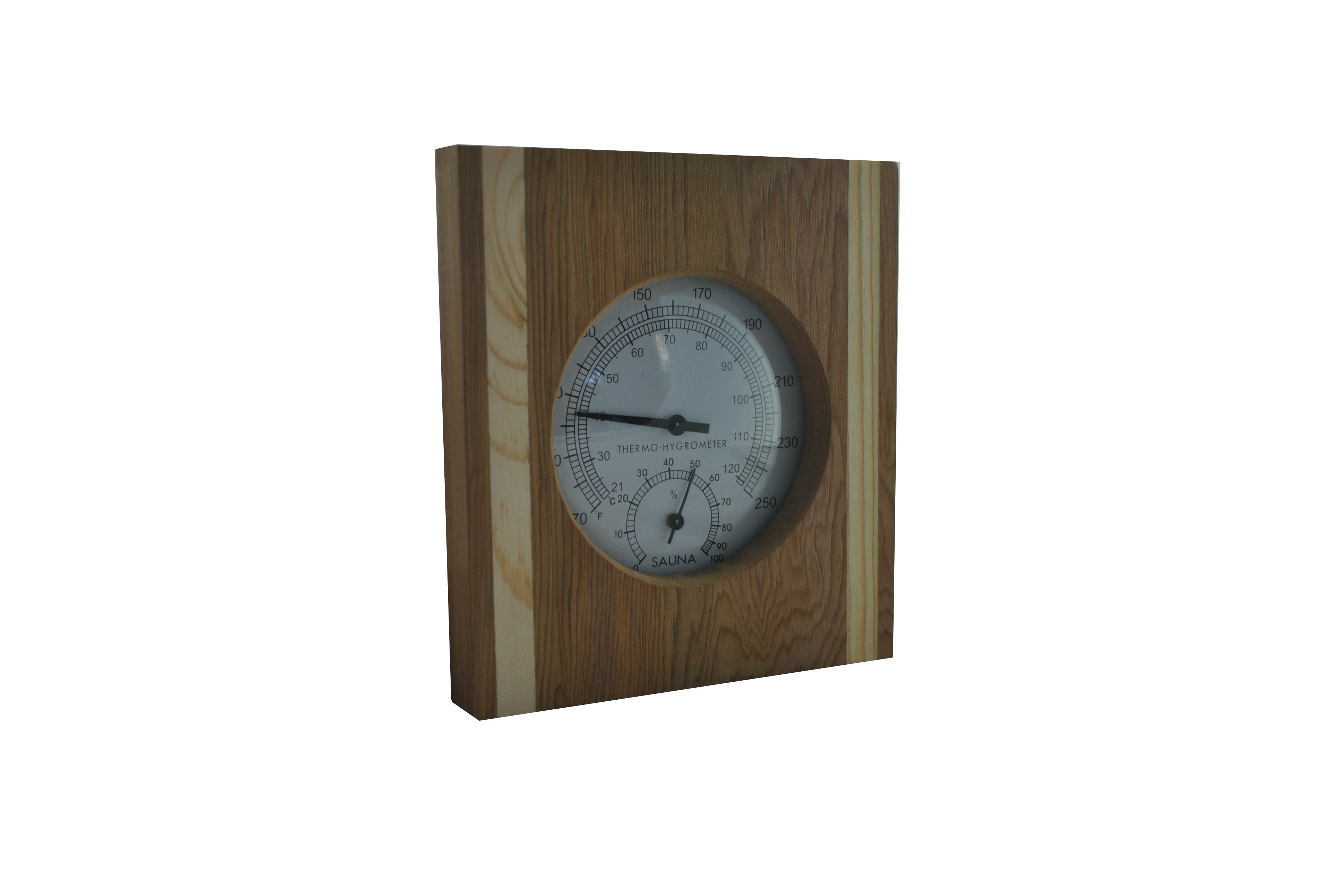 Single Sauna Thermometer & Hygrometer with cedar and pine eBay