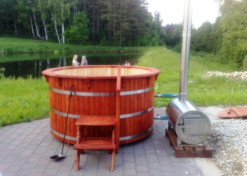 Wood Fired Hot Tub Heaters