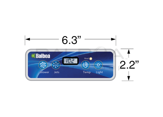 Balboa VL401 LCD controller