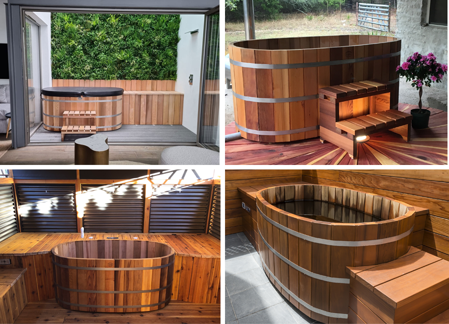 Northern Lights cedar hot tubs