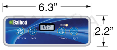 Balboa VL401 LCD controller