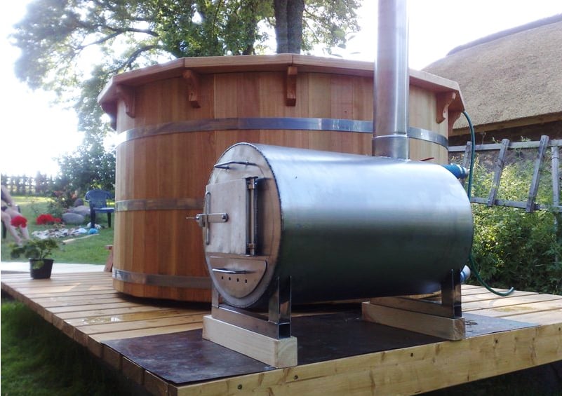 Wood Fired Hot Tub Stove