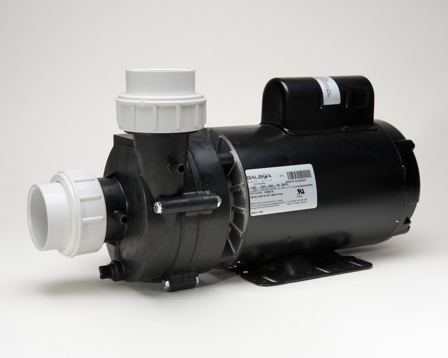3 HP Spa Pump - Vico Ultimax by UltraJet/Balboa Niagara Hot Tub Pump -230 VAC