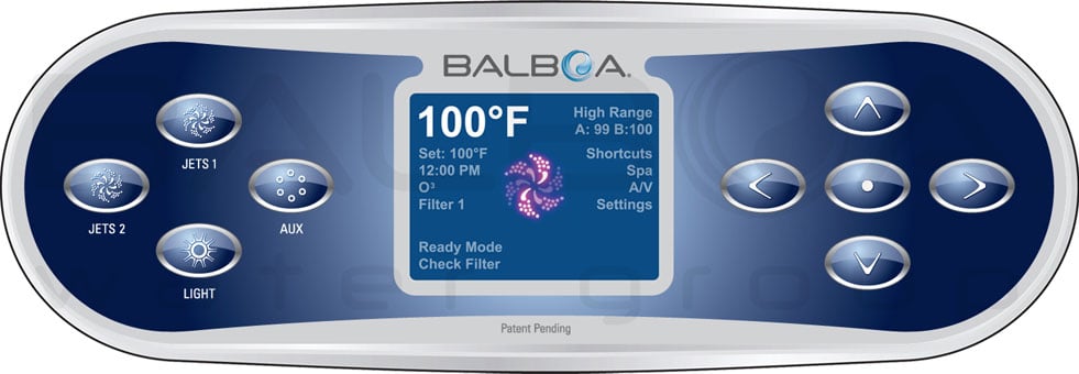 TP800 PANEL WITH STANDARD LAYOUT