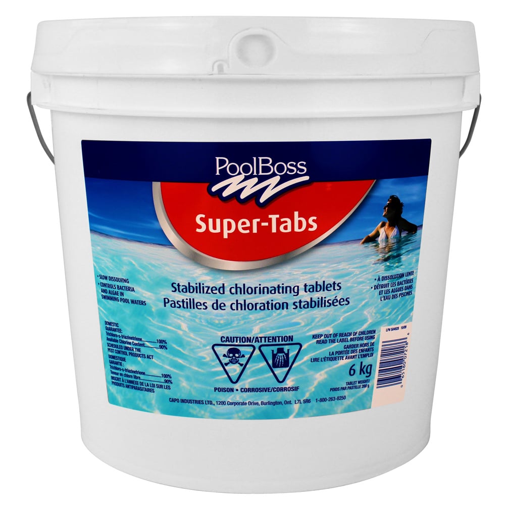 Super-Tabs - Stabilized Chlorinating Tablets