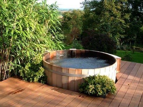 Cold plunge tub