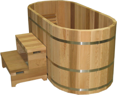 Northern Lights Cedar Tubs - Cedar Wooden Bathtub