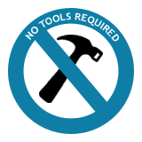 No Tools Required to assmeble wood hot tubs