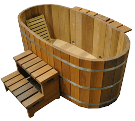 Featured image of post Japanese Wooden Jacuzzi : Japanese bath buckets of hinoki cypress with copper rings have many uses including stylish above: