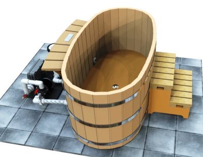 Electric Ofuro Tub Package Electric Ofuro Tub Package