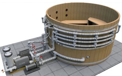 Elite Tub with Electric 11 Kw Heating System - 16 Jets Elite Tub with Electric 11 Kw Heating System - 16 Jets