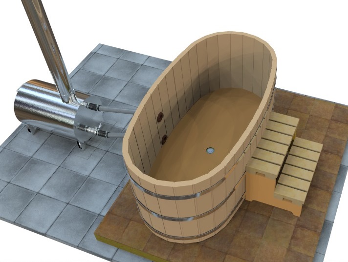 Wood Fired Ofuro Tub Package Wood Fired Ofuro Tub Package