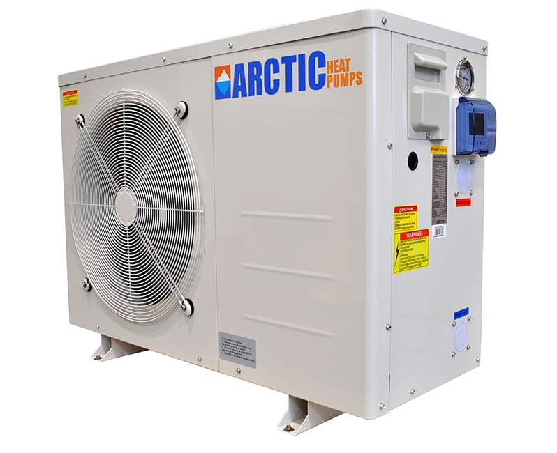 Arctic Titanium Heat Pump for Swimming Pools and Spas - Heats & Chills - 37,500 BTU - DC Inverter