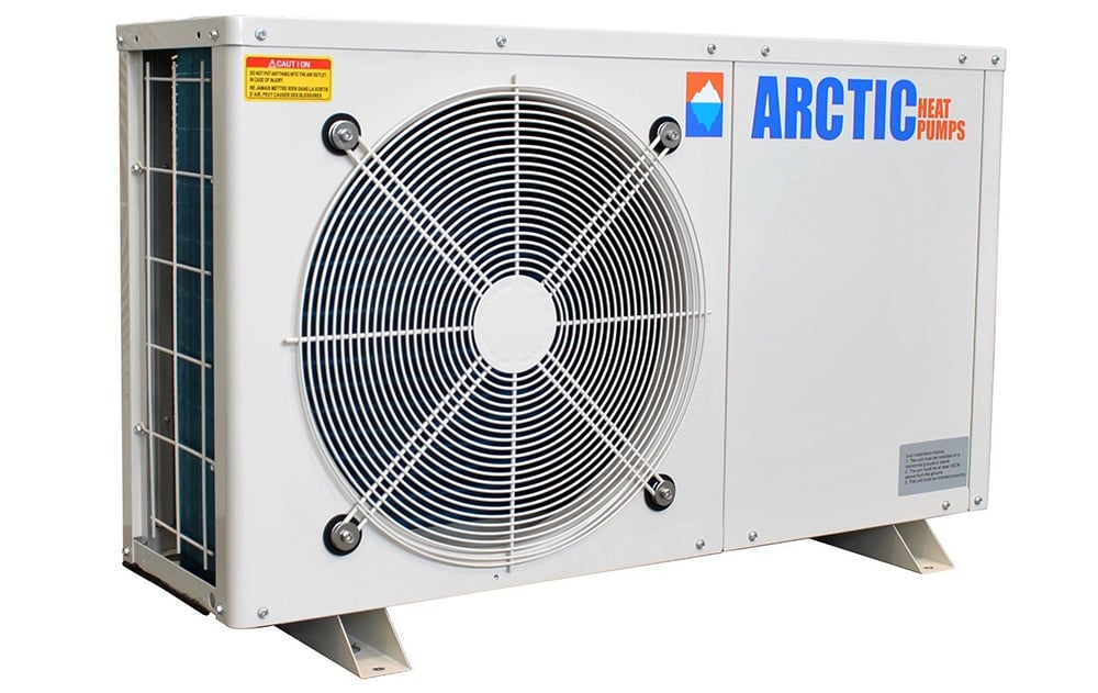 Arctic Titanium Heat Pump for Swimming Pools and Spas - Heats & Chills - 17,700 BTU - DC Inverter