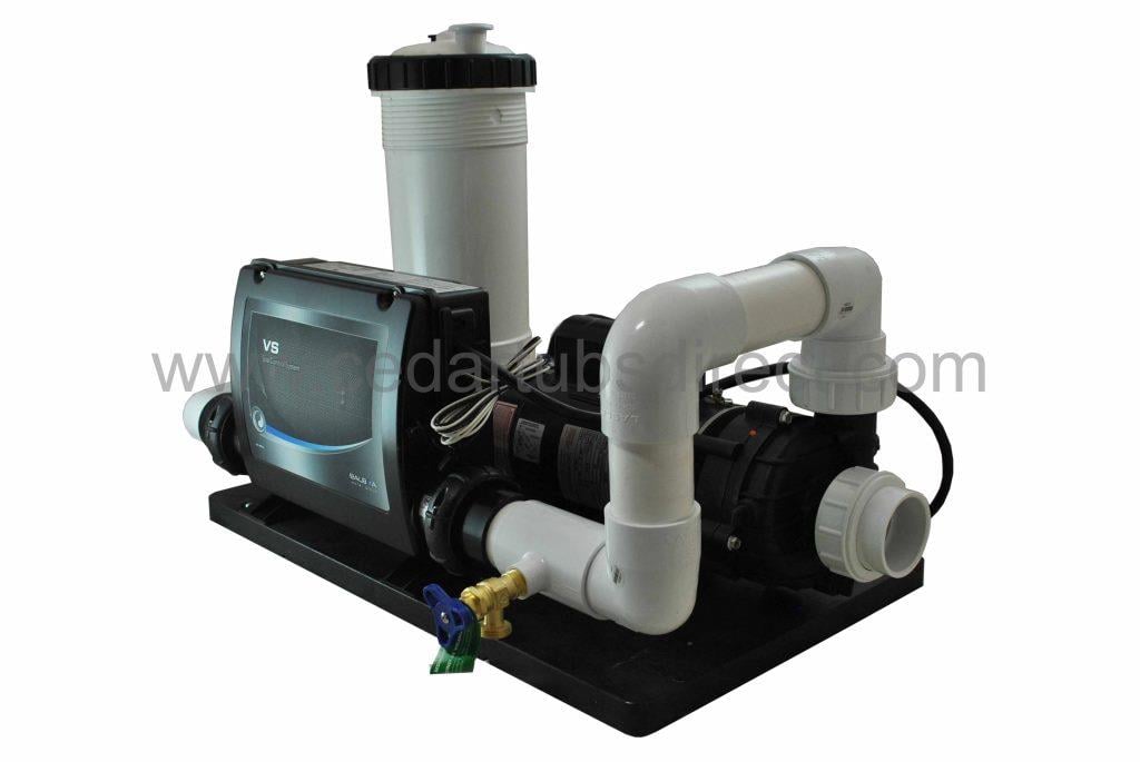 Balboa Spa System - 1.5 HP Pump, 1.5 Kw Heater, 50 ft - 120 VAC