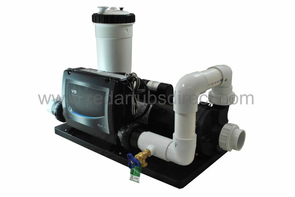 Balboa Spa System - 3 HP Pump, 5.5 Kw Heater, 50 ft