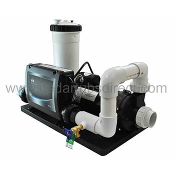 Balboa Spa System - 4 HP Pump, 5.5 Kw Heater, 50 ft