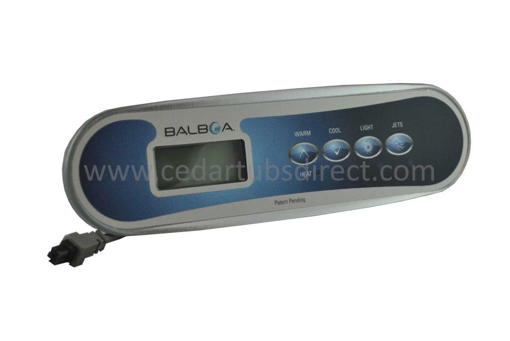 Buy Balboa TP400W LCD 4 Button Panel PN 50259-07