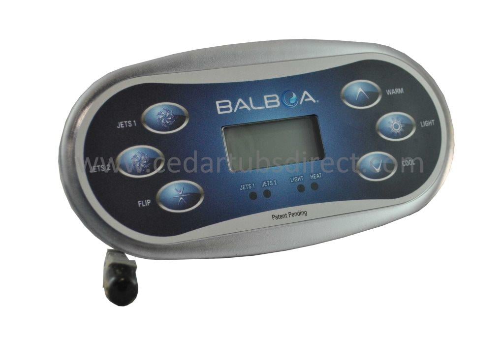 Balboa TP600 LCD 6-Button Panel (PN 50056-06)