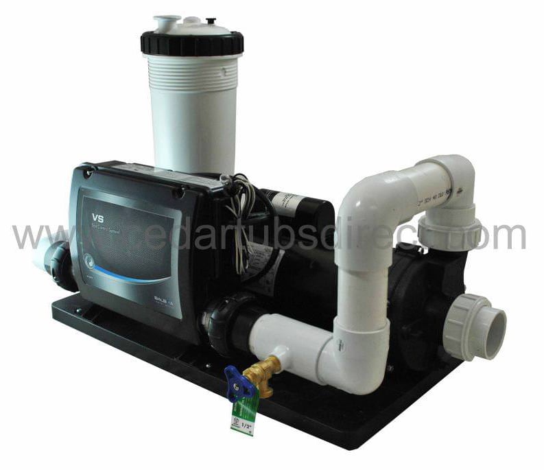 Balboa Spa System - 3 HP Pump, 5.5 Kw Heater, 50 ft
