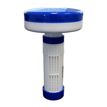 Floating Puck Dispenser for Mini Bromine or Chlorine Tablets