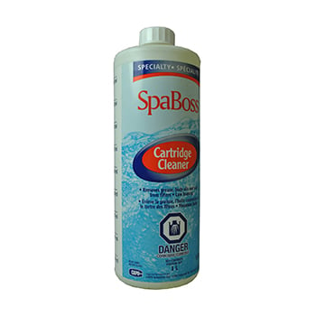 1L Cartridge Cleaner for Spa/Hot Tub filters - Remove Grease, Oil, and Scale from filters - Low Foam