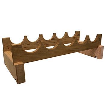 Handcrafted Cedar Wine Rack - 100% Western Red Cedar