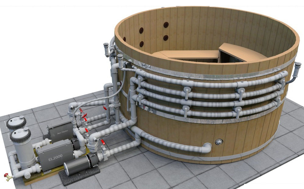 what type of base do you need for a hot tub? spa