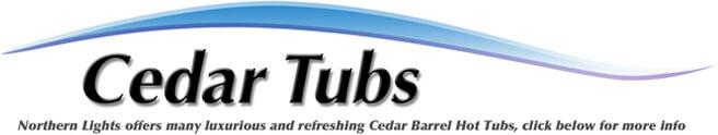 Northern Lights Offers Many Luxurious and refreshing Cedar Barrel Hot Tubs