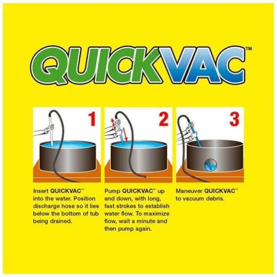 QuickVac – Hot Tub/Spa Vacuum