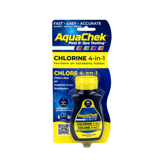 AquaChek 4 - Way Chlorine Test Kit