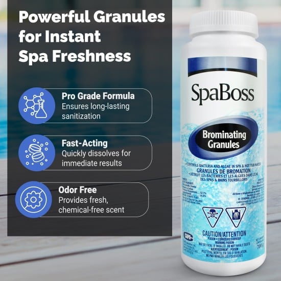 Bromine Pool and Spa Granules - 700g