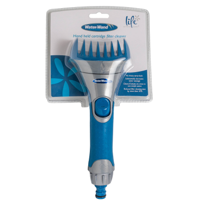 Water-Wand Handheld Cartridge Filter Cleaner Tool - Cleans Any Hot Tub Filter