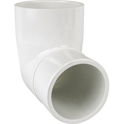 PVC Street Elbow - 2" - White