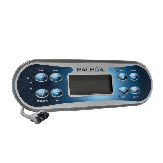 Balboa ML700 LCD 8-Button Panel PN 52649-01