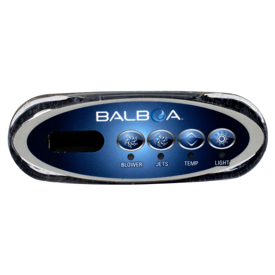 Balboa VL200 min-oval LCD Light Duplex Jets 4-button Panel