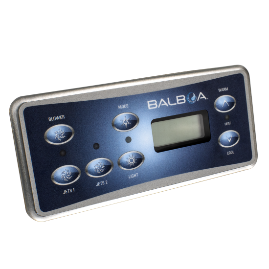 Balboa VL701S Rectangular Serial Panel PN 53189-0