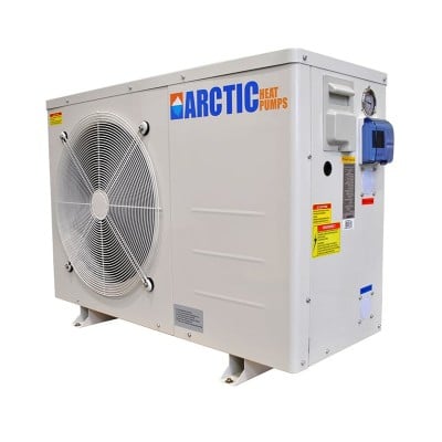Arctic Titanium Heat Pump for Swimming Pools and Spas - Heats & Chills - 37,500 BTU - DC Inverter