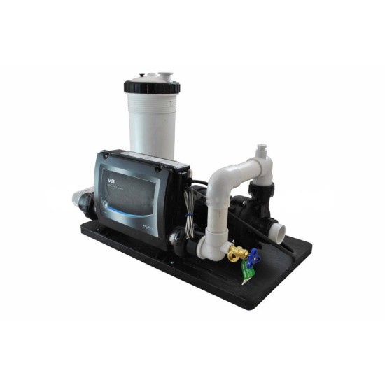 Balboa Spa System - 1 HP Pump, 1.5 Kw Heater, 50 sqft