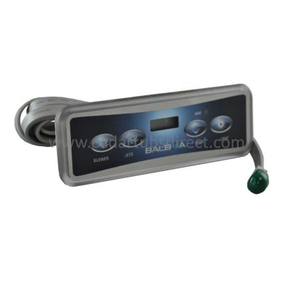 Balboa VL401 LCD Light Duplex Jets 4-button Panel