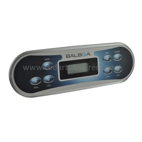 Balboa VL700S Serial Standard 7-button Panel PN 53812