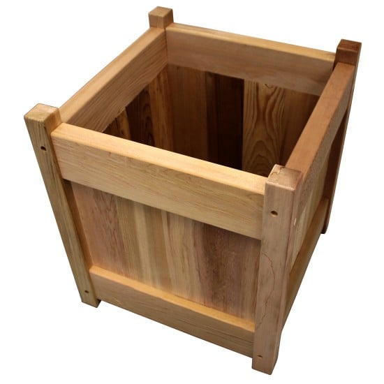 Handcrafted Cedar Planter - 100% Western Red Cedar