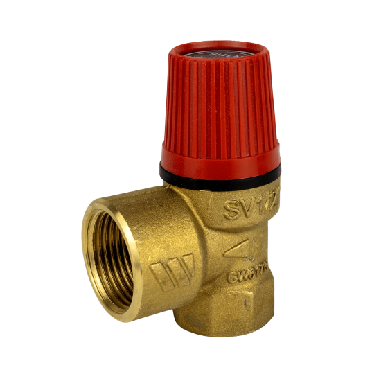 Brass Pressure Release Valve - 1.5 Bar