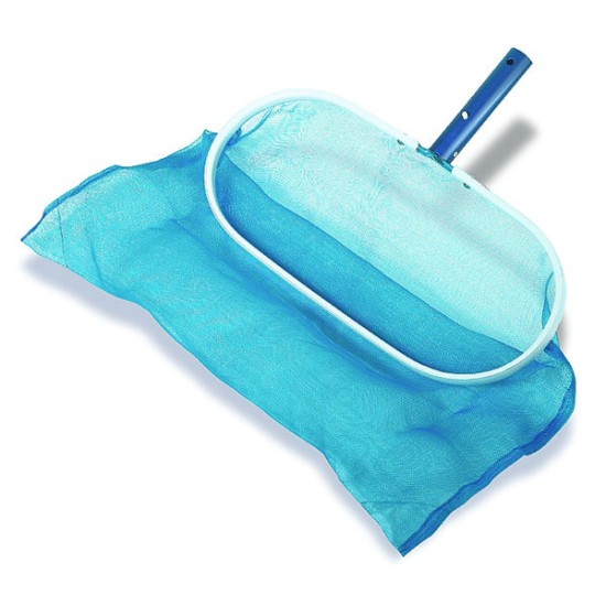 Premium Aluminum Deep Leaf Rake Pool Skimmer Net