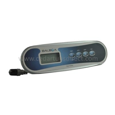 Balboa TP400T LCD 4-Button Panel  PN 50260