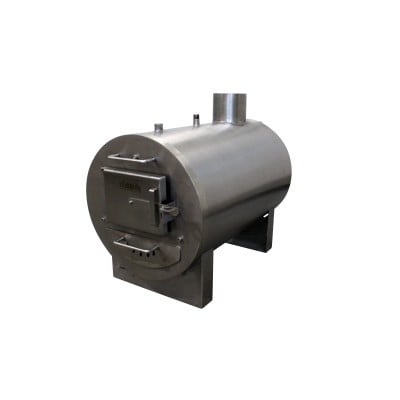 Wood Fired Hot Tub Heater - Wood Fired Pool Heater - Medium 55,000 BTU - Forced Circulation