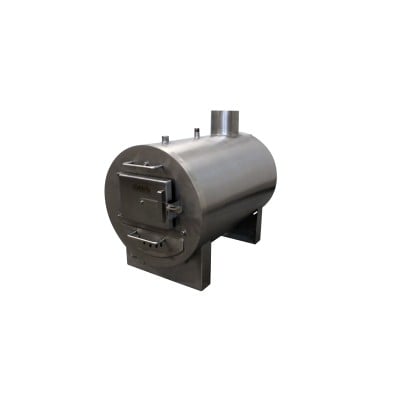 Wood Fired Hot Tub Heater - Wood Fired Pool Heater - Small 35,000 BTU - Forced Circulation